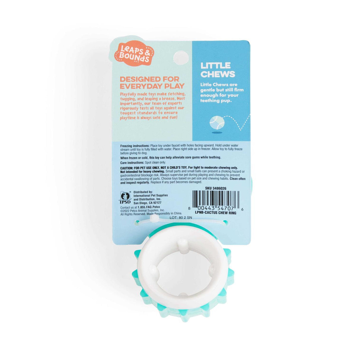 Cactus Chew Ring Dog Toy P76346