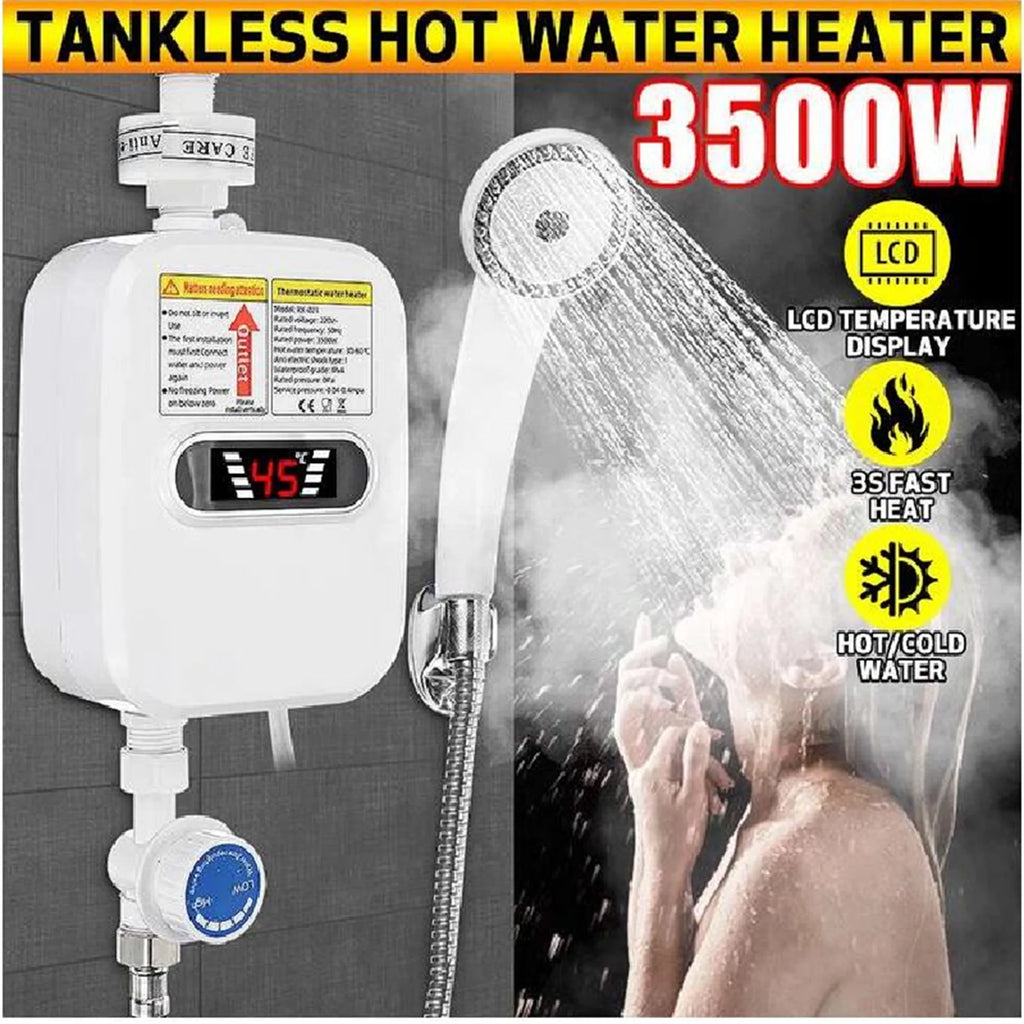 3500W 110V Tankless Electric Water Heater T91167