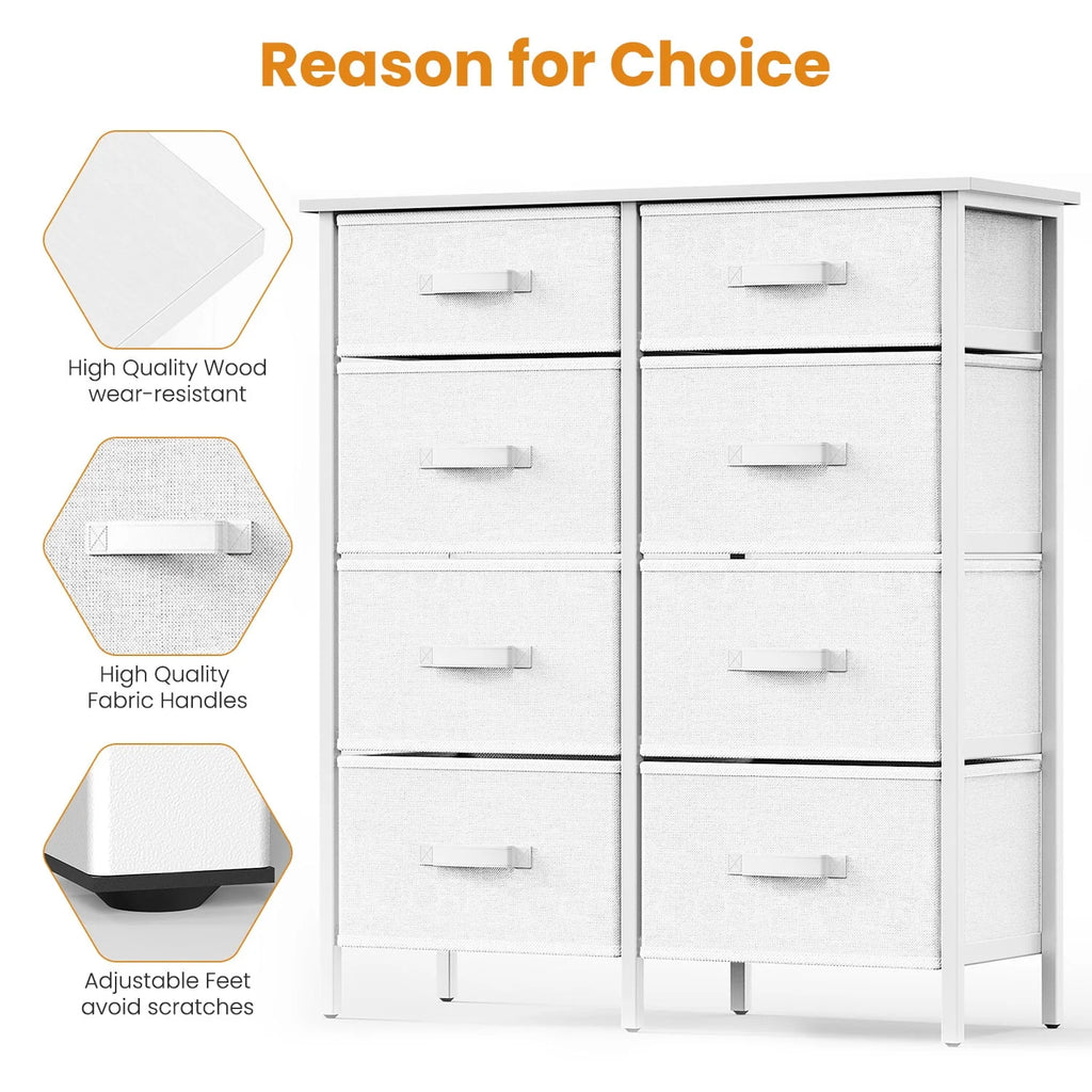 Gray 11 Drawer Chest of Drawers F96359