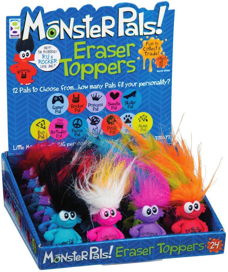 Eraser & Pencil Topper Case Pack 24 K736500