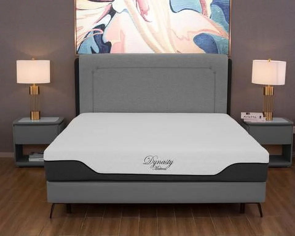 12 Inch Gel Infused Memory Foam Queen Size Mattress B747