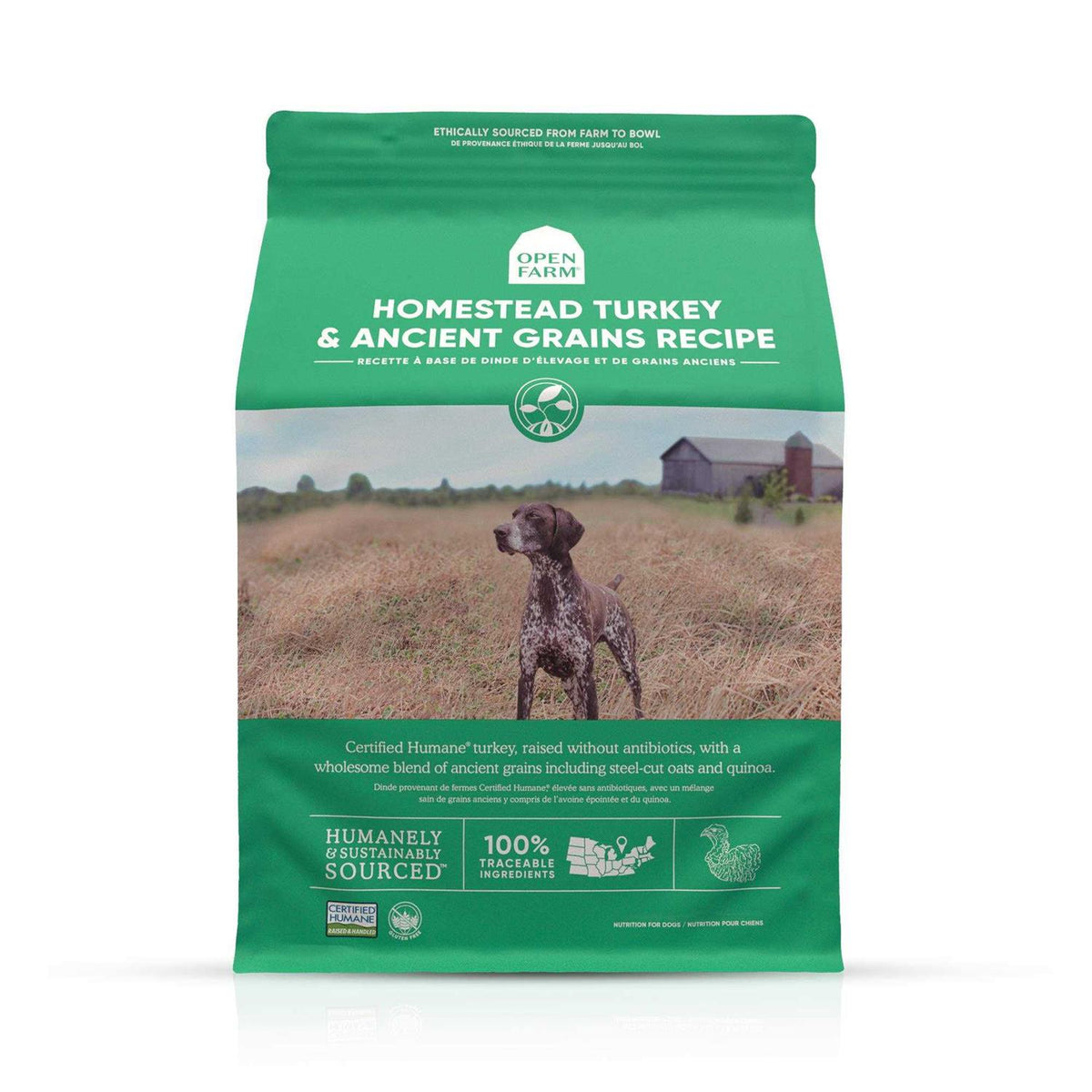 Turkey Ancient Grains Dry Dog Food K875