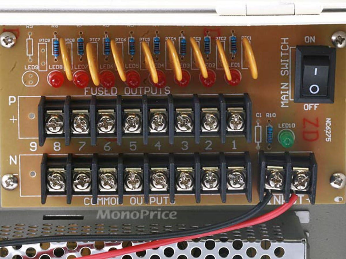 16 Channel CCTV Camera Power Supply 12VDC 10Amps R49473