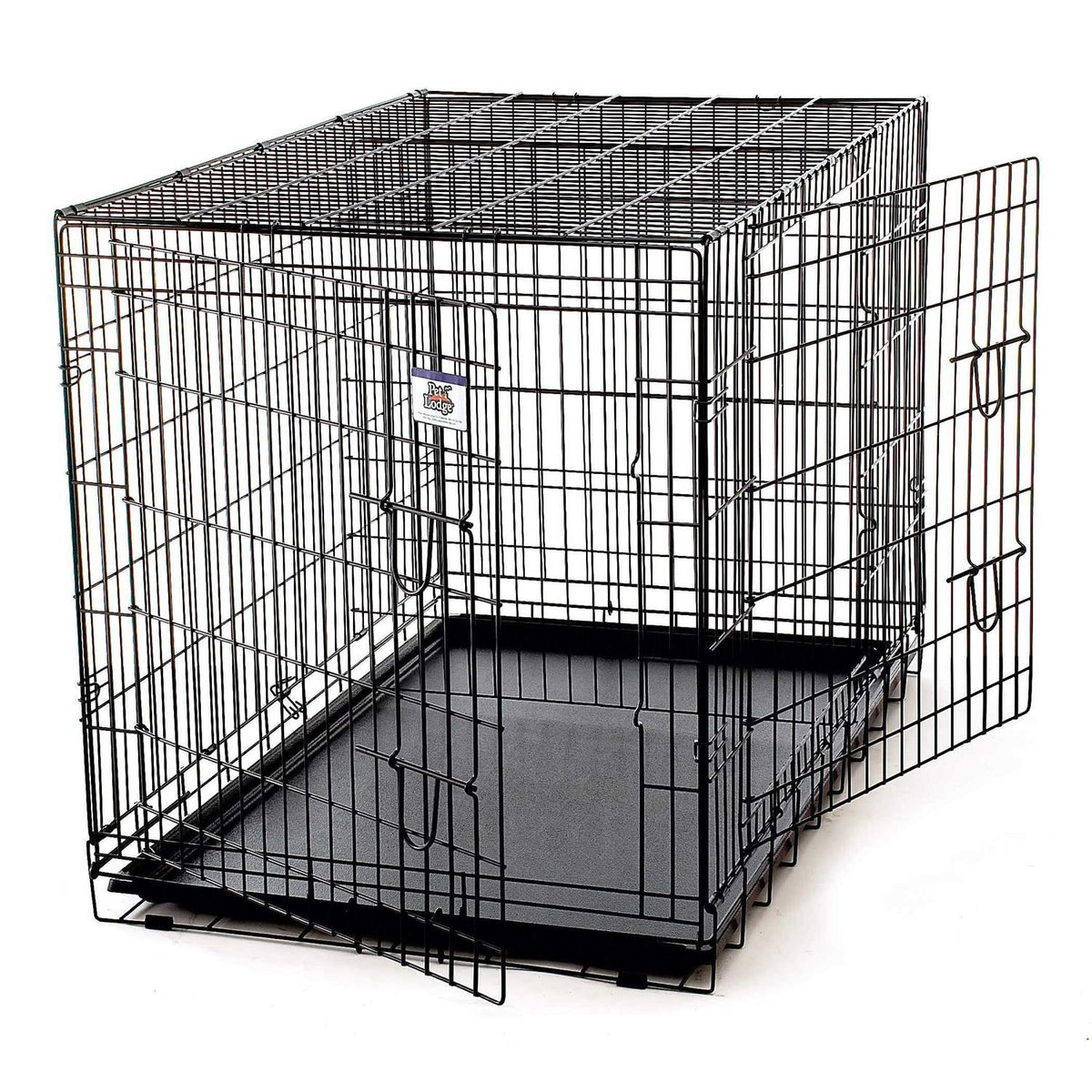 Double Door Wire Dog Crate Y2913