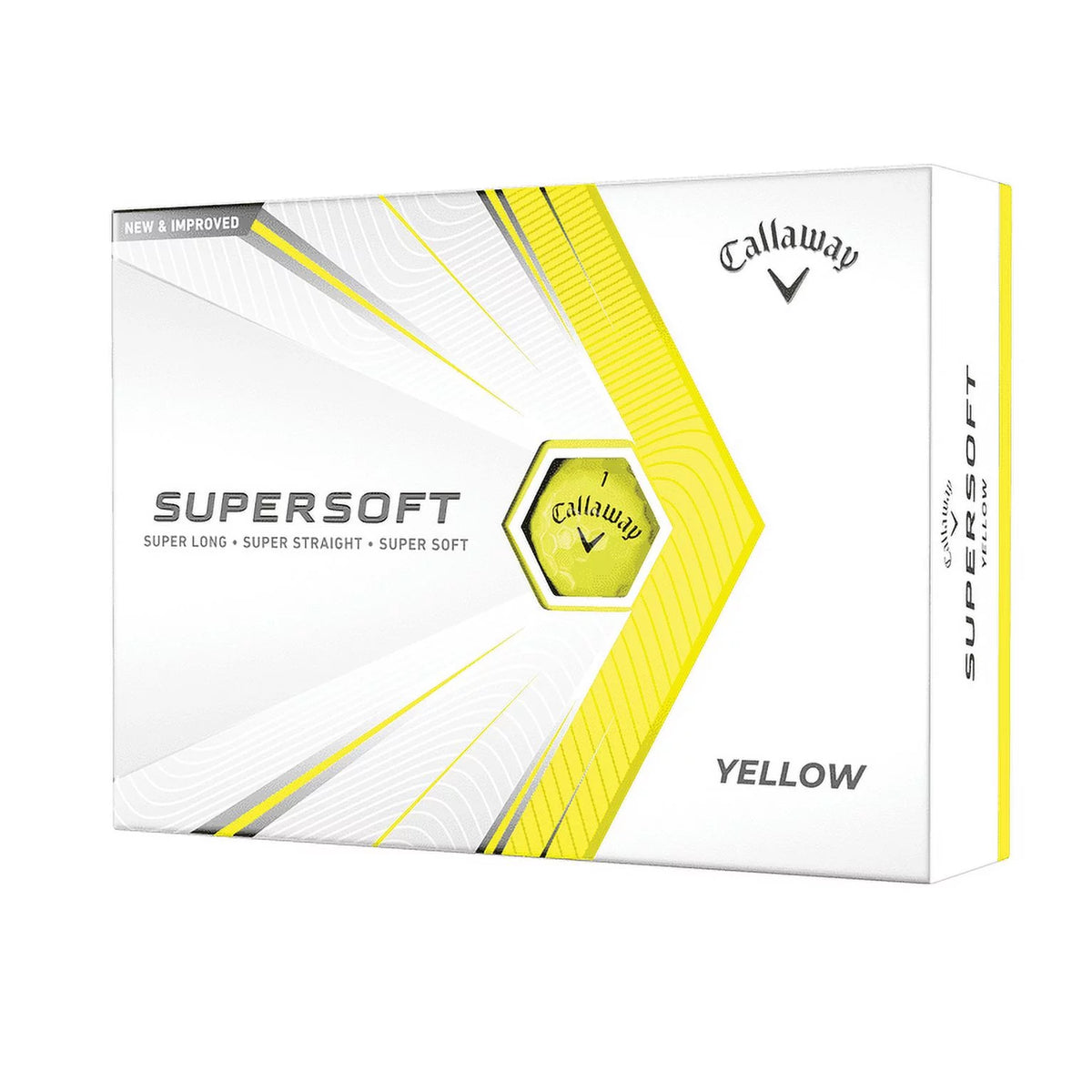 White 12 Pack Golf Balls X77329