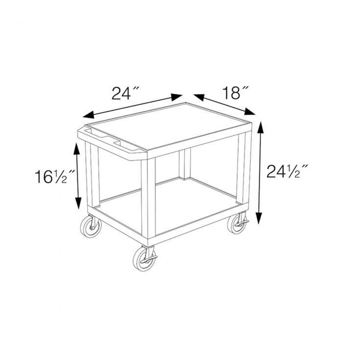 Plastic Utility Cart H928591