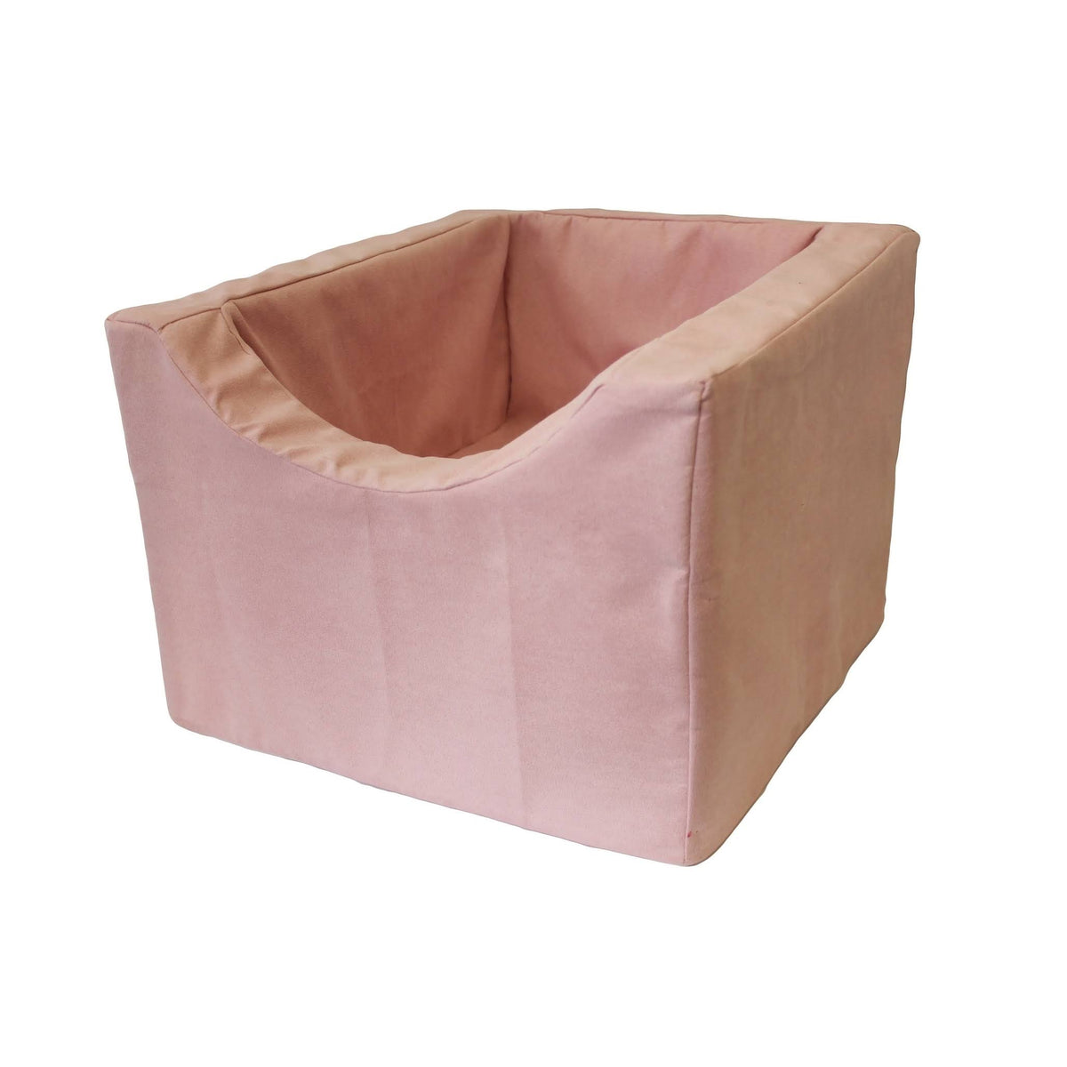 Pink Foam Pet Car Booster Seat U15084