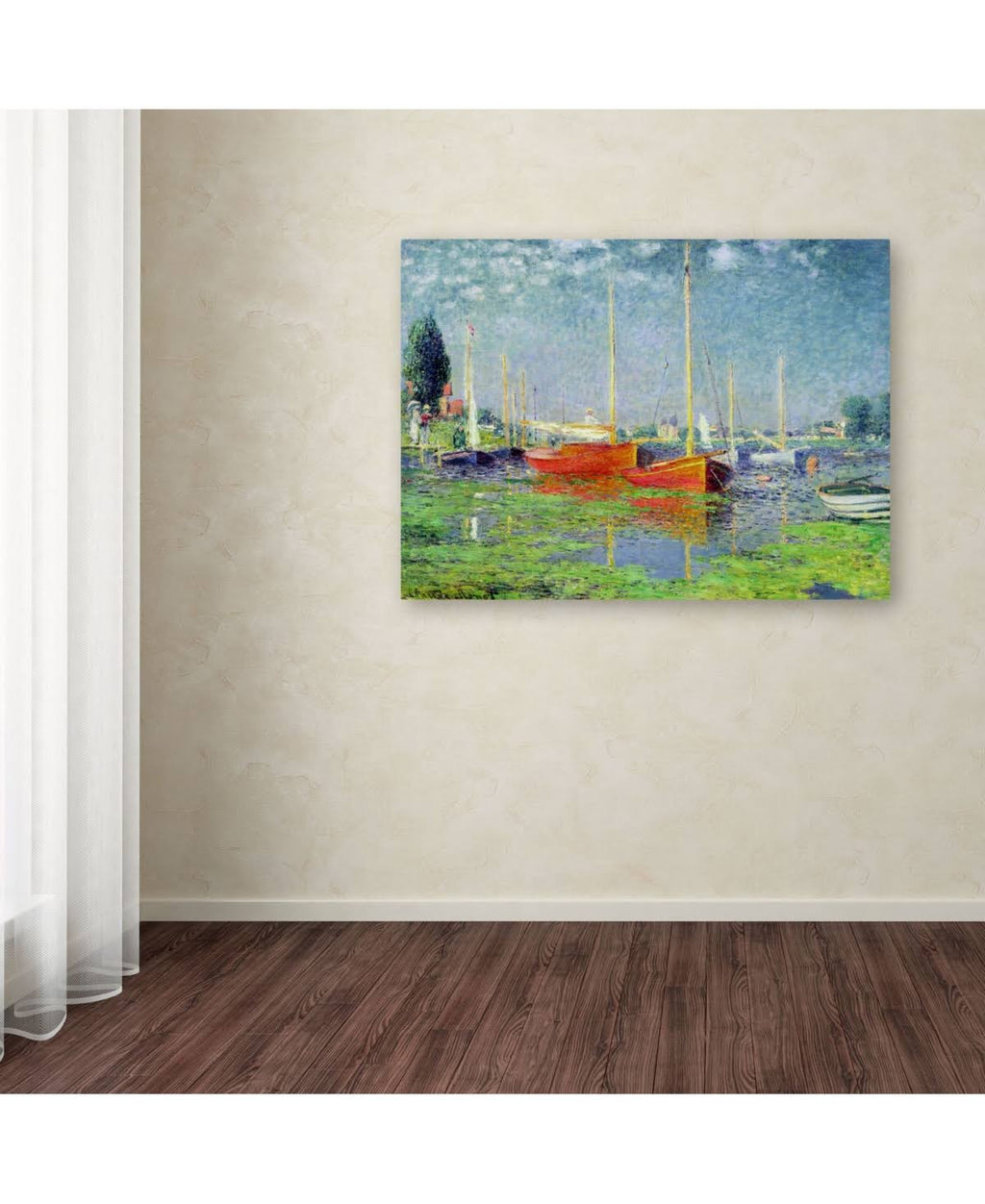 Monet Argenteuil Canvas Art A32576
