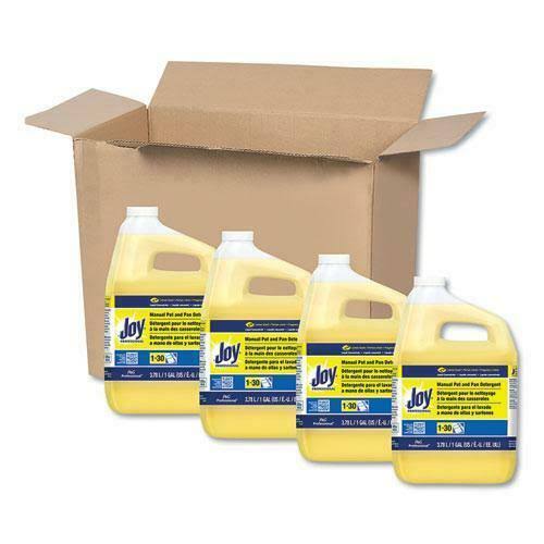 Lemon Scent Dishwashing Liquid One Gallon Bottle 4/Carton U463241