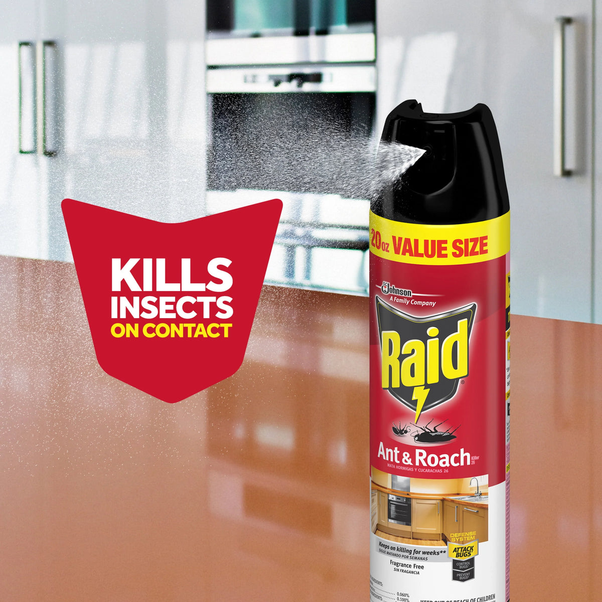 Fragrance-Free Insect Killer Spray 20 oz 2 Count A75041