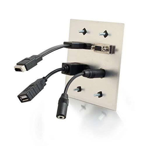 HDMI VGA 3.5mm USB Wall Plate R78710