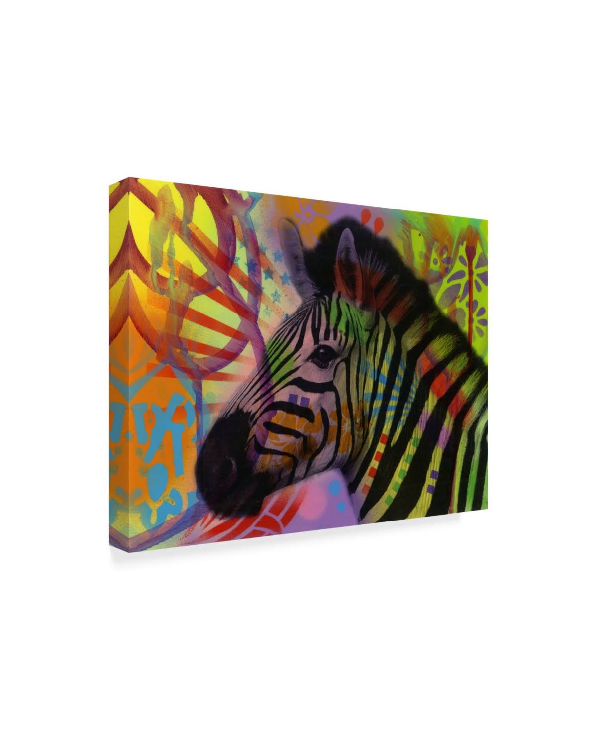 Zebra Canvas Art G885