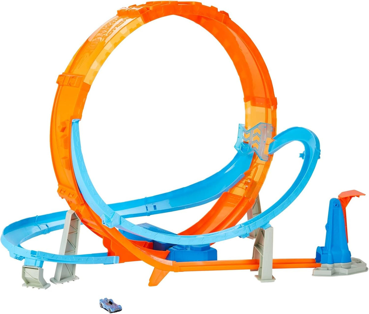 Track Set with 28-Inch Wide Track Loop & 1:64 Scale Car X30087