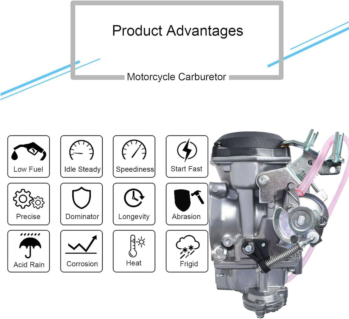 40mm CV Carburetor V1050