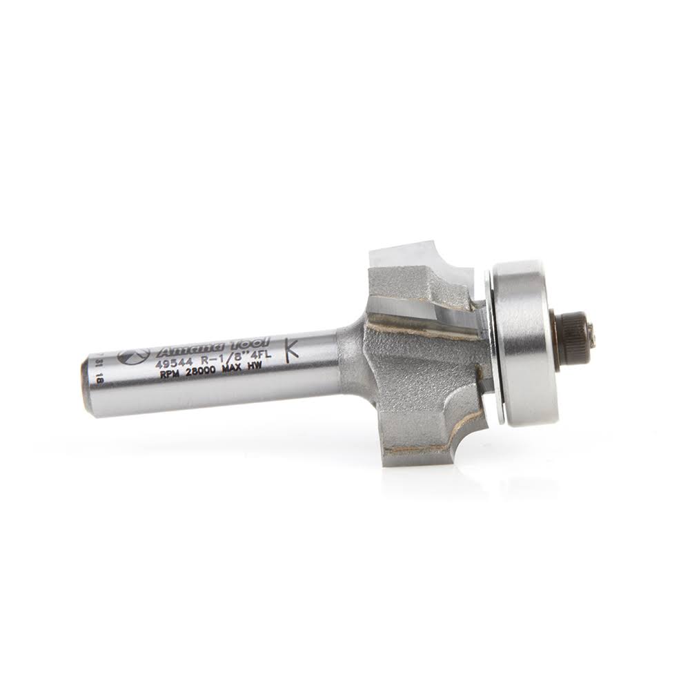Carbide Tipped 4 Flute Corner Rounding Beading Router Bit V336