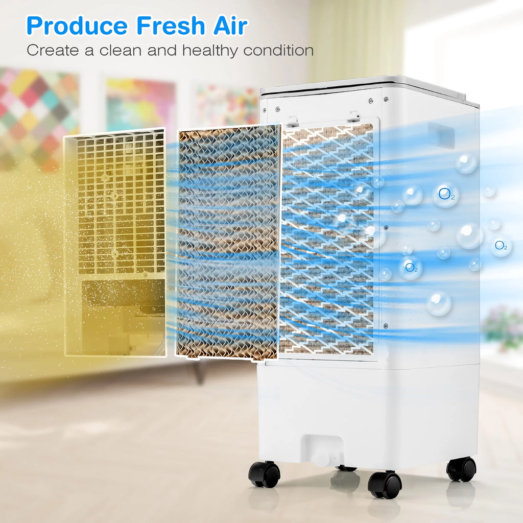 3-in-1 Evaporative Air Cooler Fan Humidifier T868197