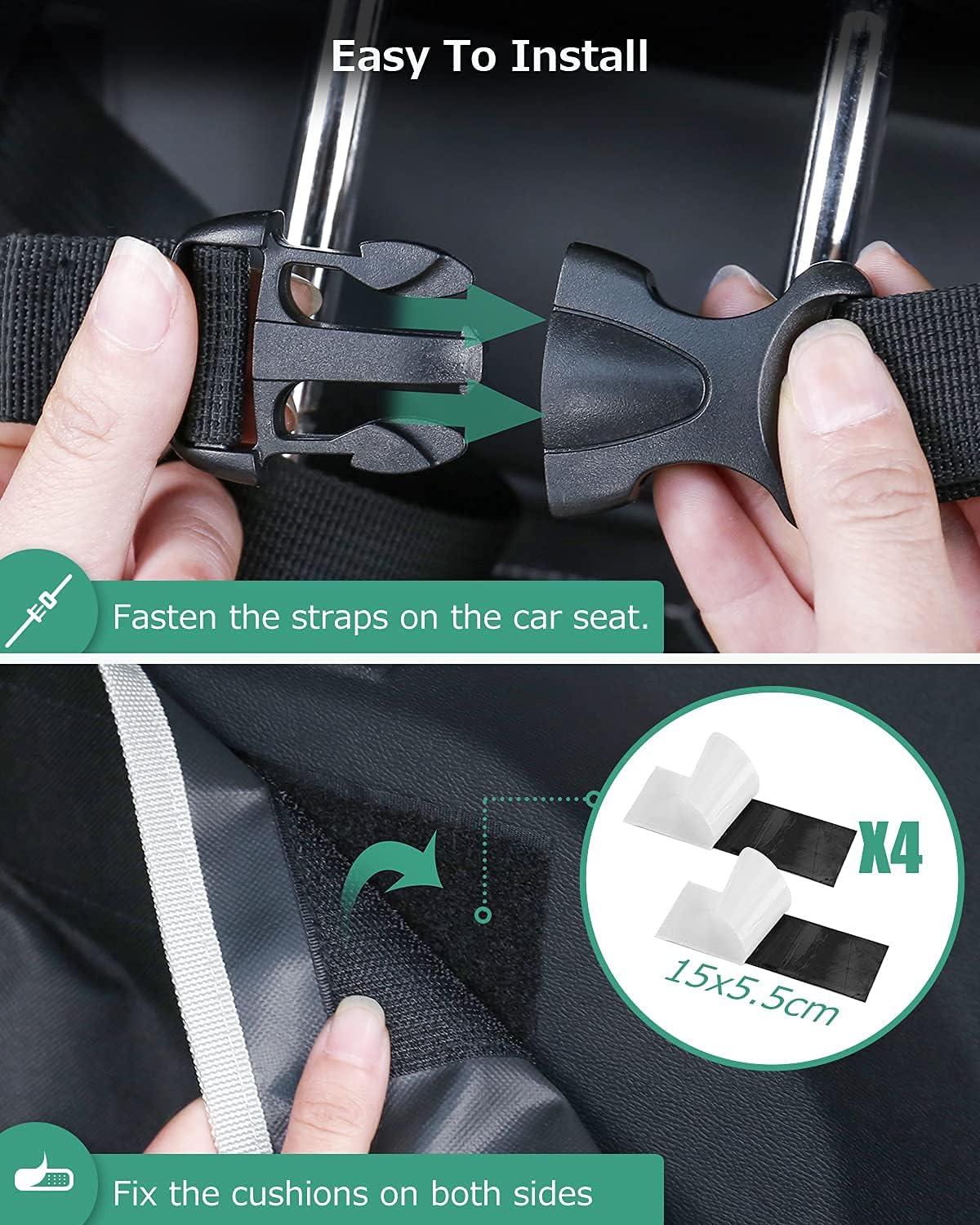 Waterproof Cargo Liner with Bumper Flap Protector K64514
