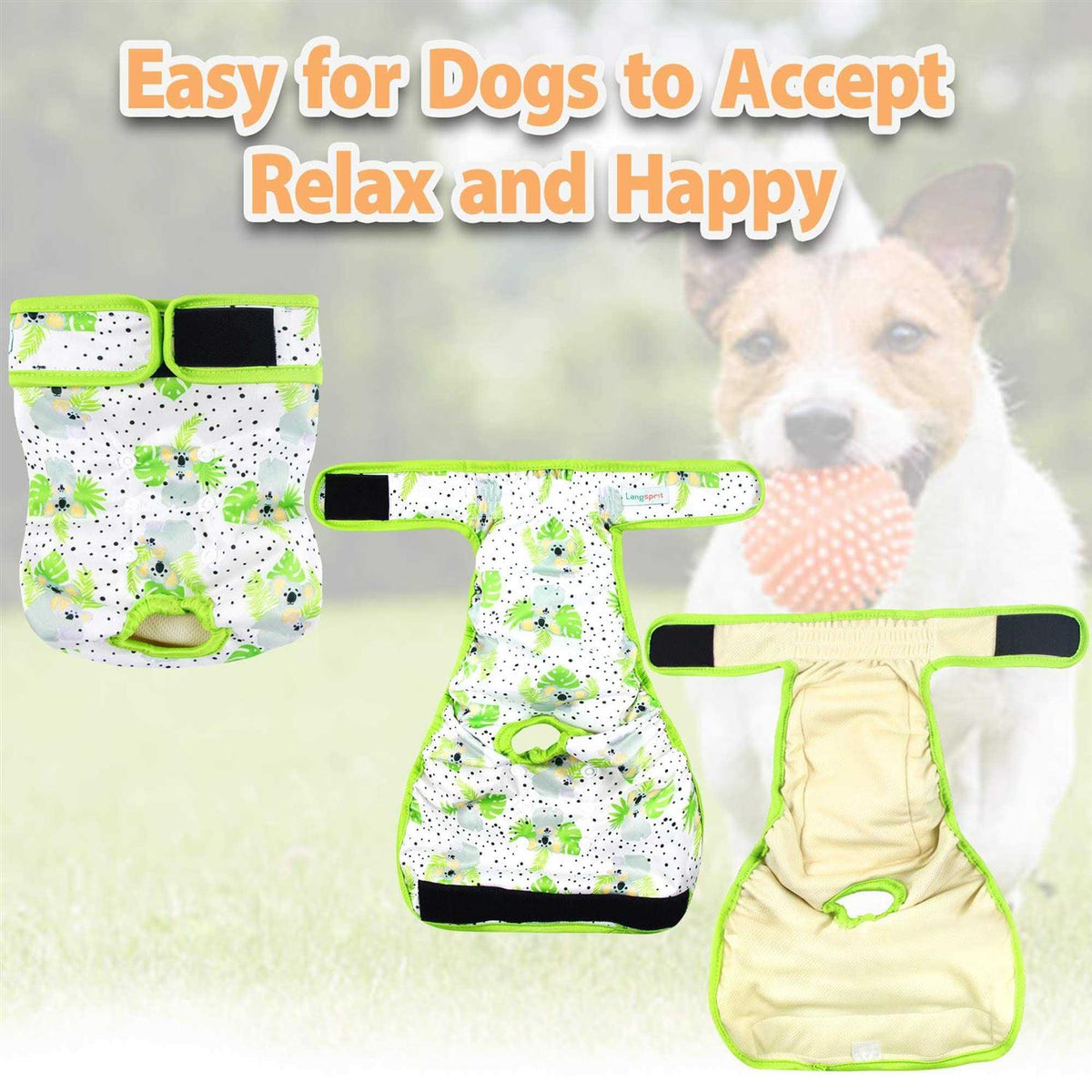 Washable Female Dog Diapers O686