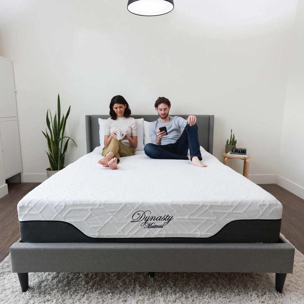 12 Inch Gel Infused Memory Foam Queen Size Mattress B747