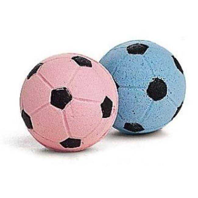 Sponge Soccer Balls Cat Toy M88534