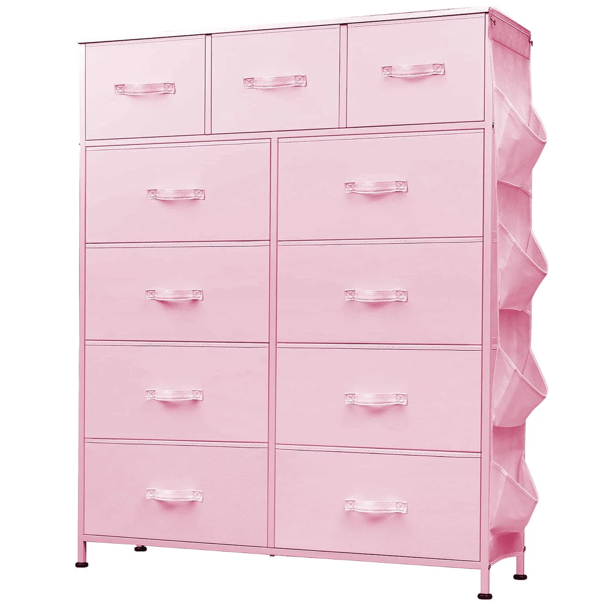 Gray 11 Drawer Chest of Drawers F96359