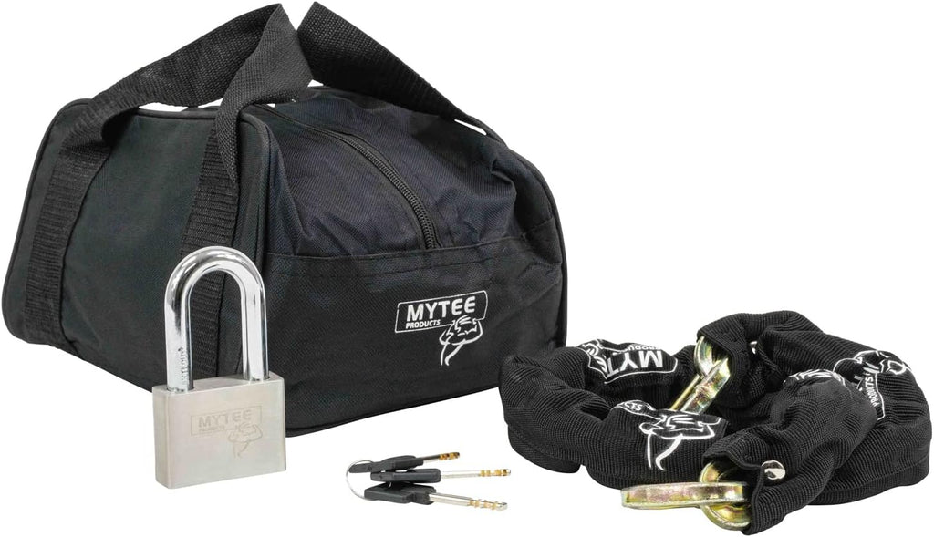 Anti Cut Security Chain and Lock Kit 6 Foot x 3/8 Inch Hardened Chain S5543