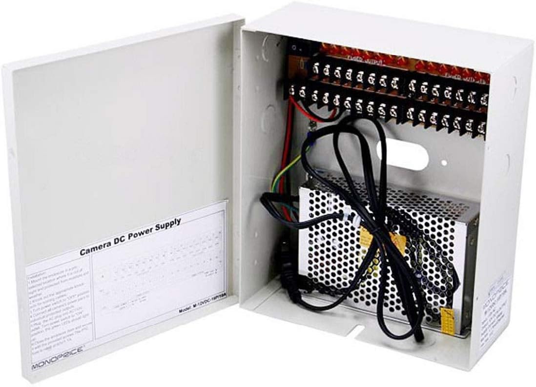 16 Channel CCTV Camera Power Supply 12VDC 10Amps R49473