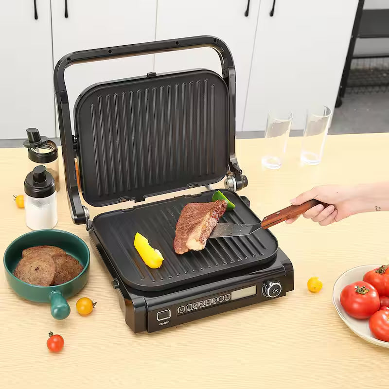 Commercial Electric Griddle 1800-Watt Stainless Steel Grill V558130