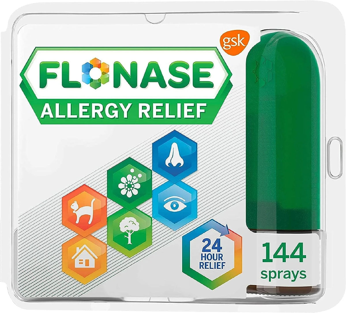 Allergy Relief 24 Hour Non-Drowsy Nasal Spray, 144 Sprays S1183