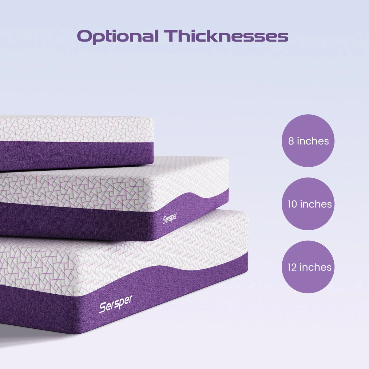 10 inch Cooling Gel Memory Foam Mattress Queen Y845560