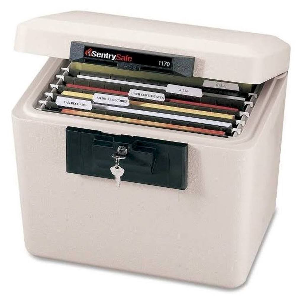 Black Security File Box I802