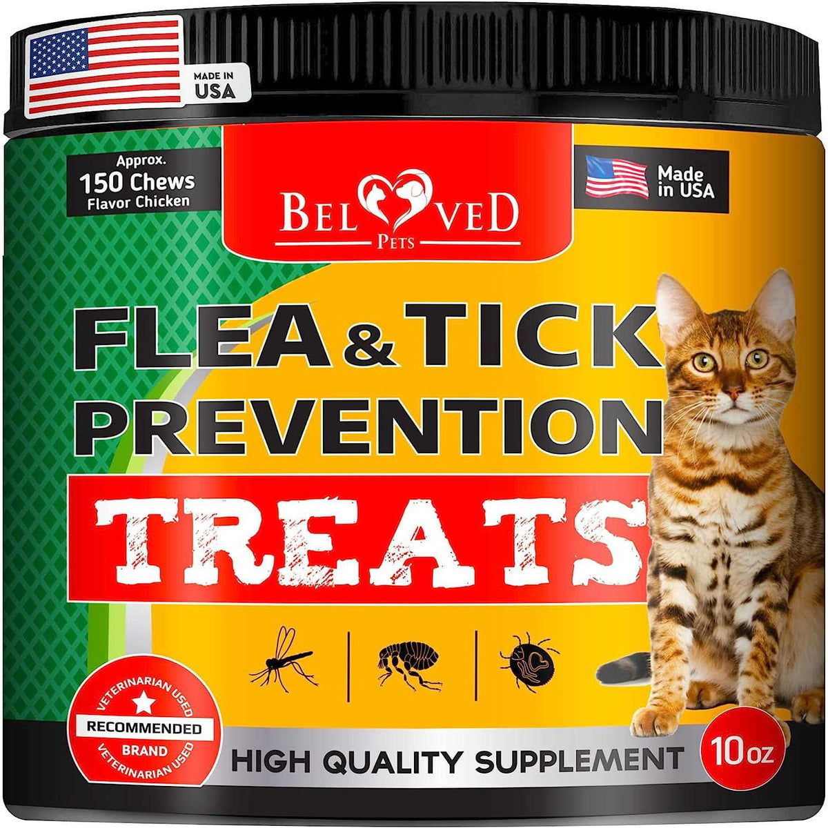Flea and Tick Prevention Treats for Cats N1051