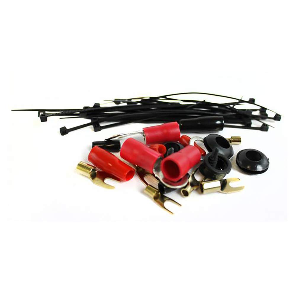 400 Watt 4-Channel Car Audio Amplifier and 8 Gauge Wiring Kit J9038