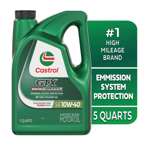 10W-30 Synthetic Blend Motor Oil, 5 Quarts I2781
