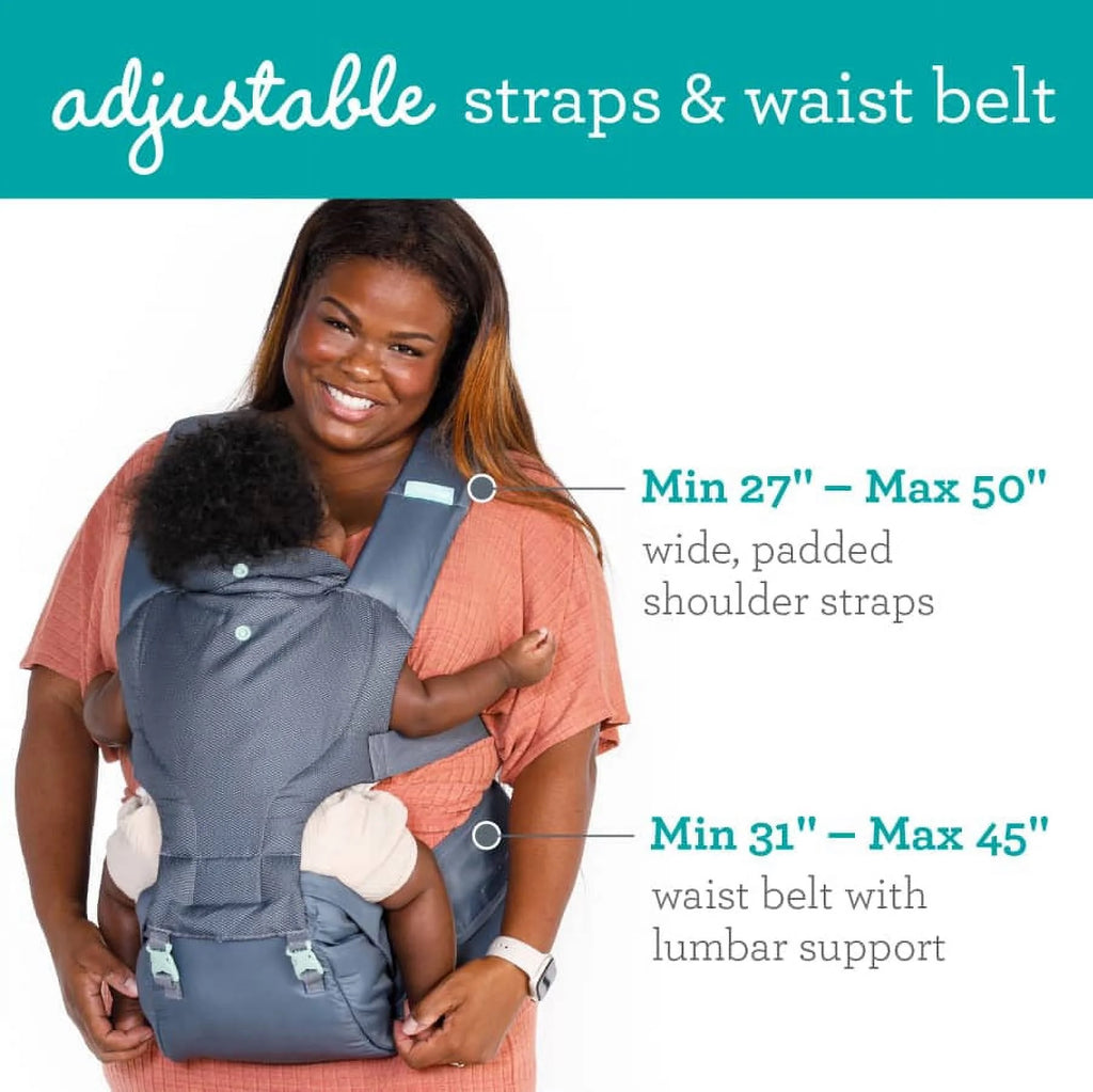 5-in-1 Hip Seat Baby Carrier 12-45 lbs Gray F937