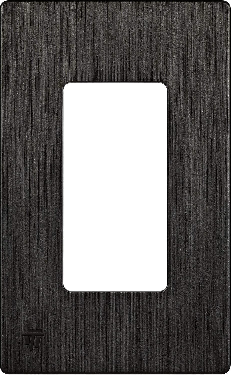 Screwless Decorator Wall Plate Outlet Cover, Gloss Finish, 1-Gang, Unbreakable Polycarbonate Thermoplastic, Gold W443