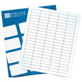 Clear Gloss Rectangle Labels 100 Sheets K856075