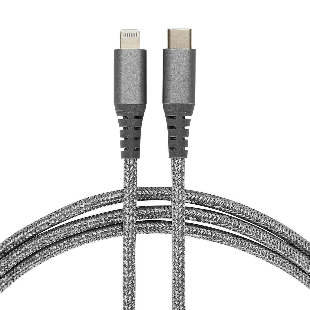 6 ft. USB-C to Lightning Braided Charging Cable F74869