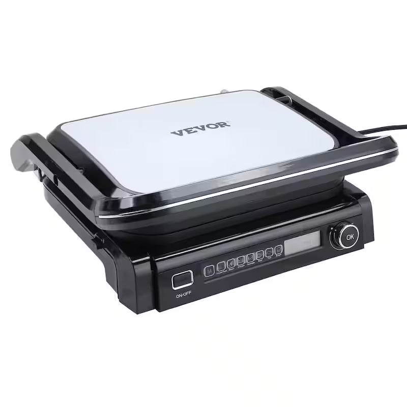 Commercial Electric Griddle 1800-Watt Stainless Steel Grill V558130