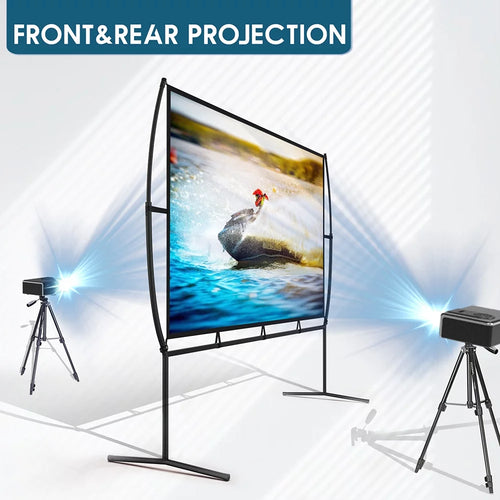 100 inch 16:9 4K Projector Screen with Stand and Carry Bag K510