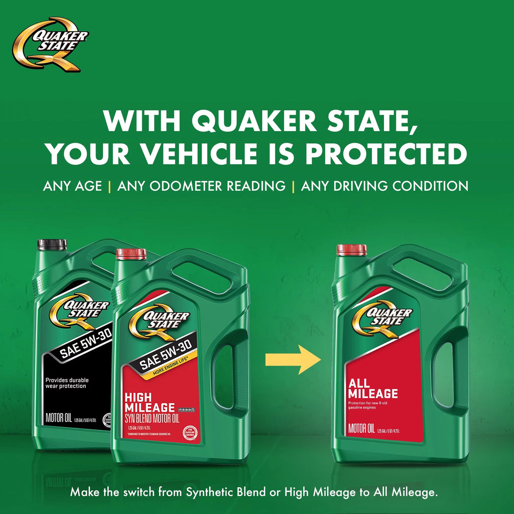 10W-40 Motor Oil, 5 Quart V157282