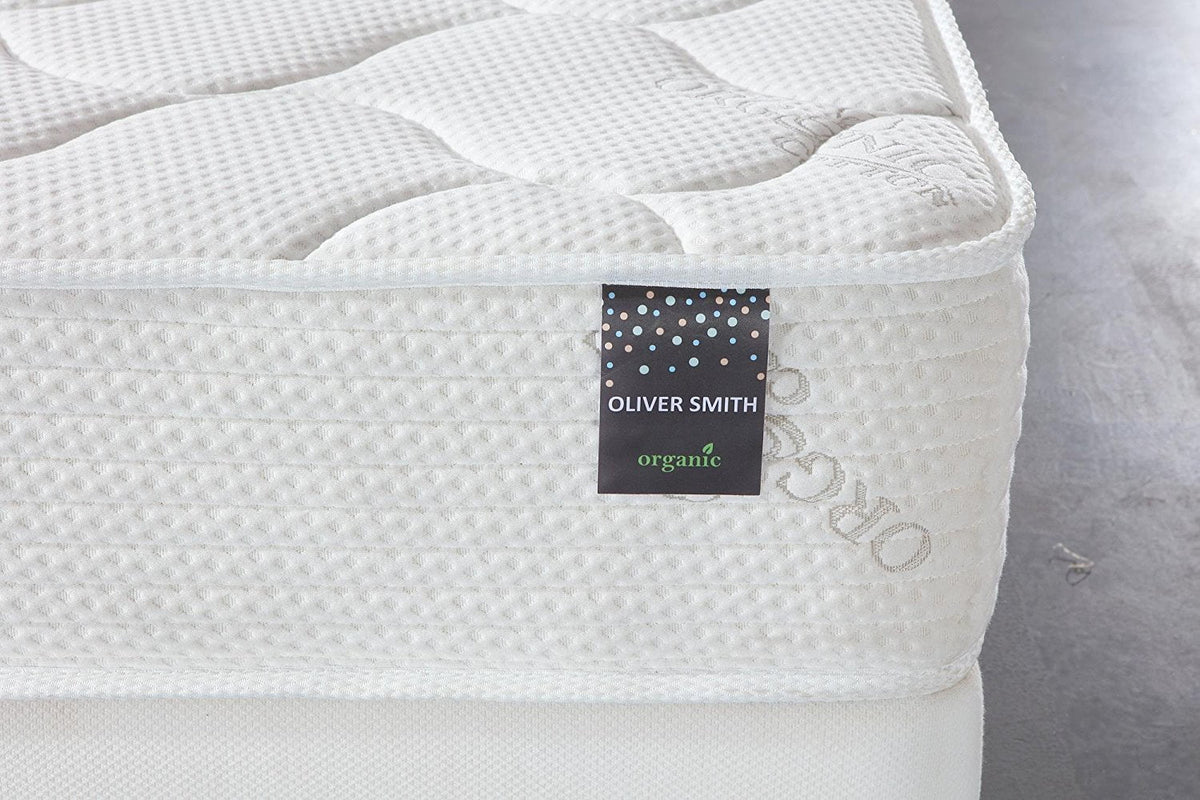 Organic Cotton 10 Spring & Foam Hybrid Mattress Z9062