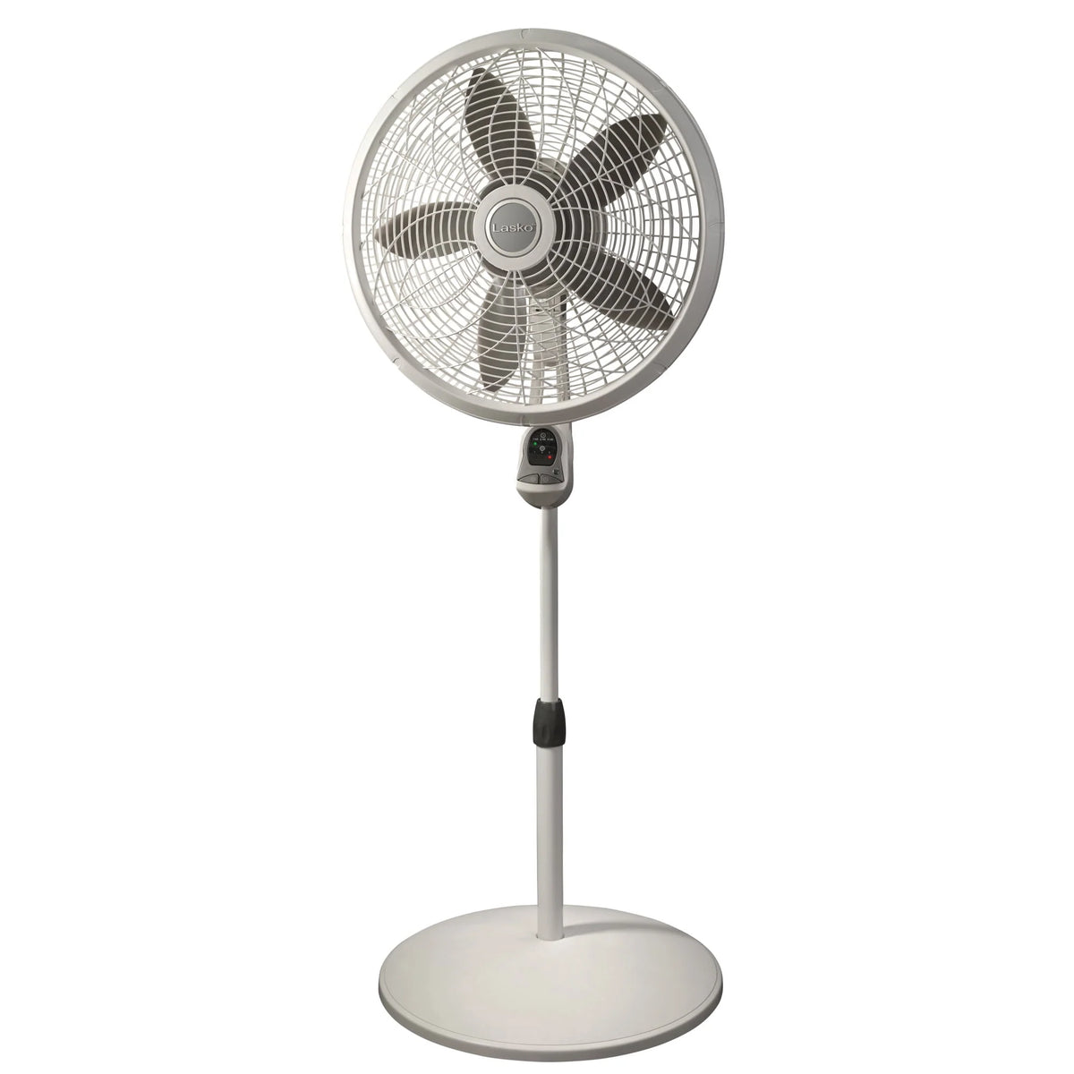 18 Oscillating Pedestal Fan with Remote, 3 Speeds, Black I298410