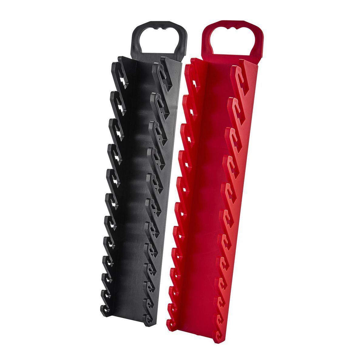 12 Slot Stubby Wrench Organizer, 2 Piece L38418