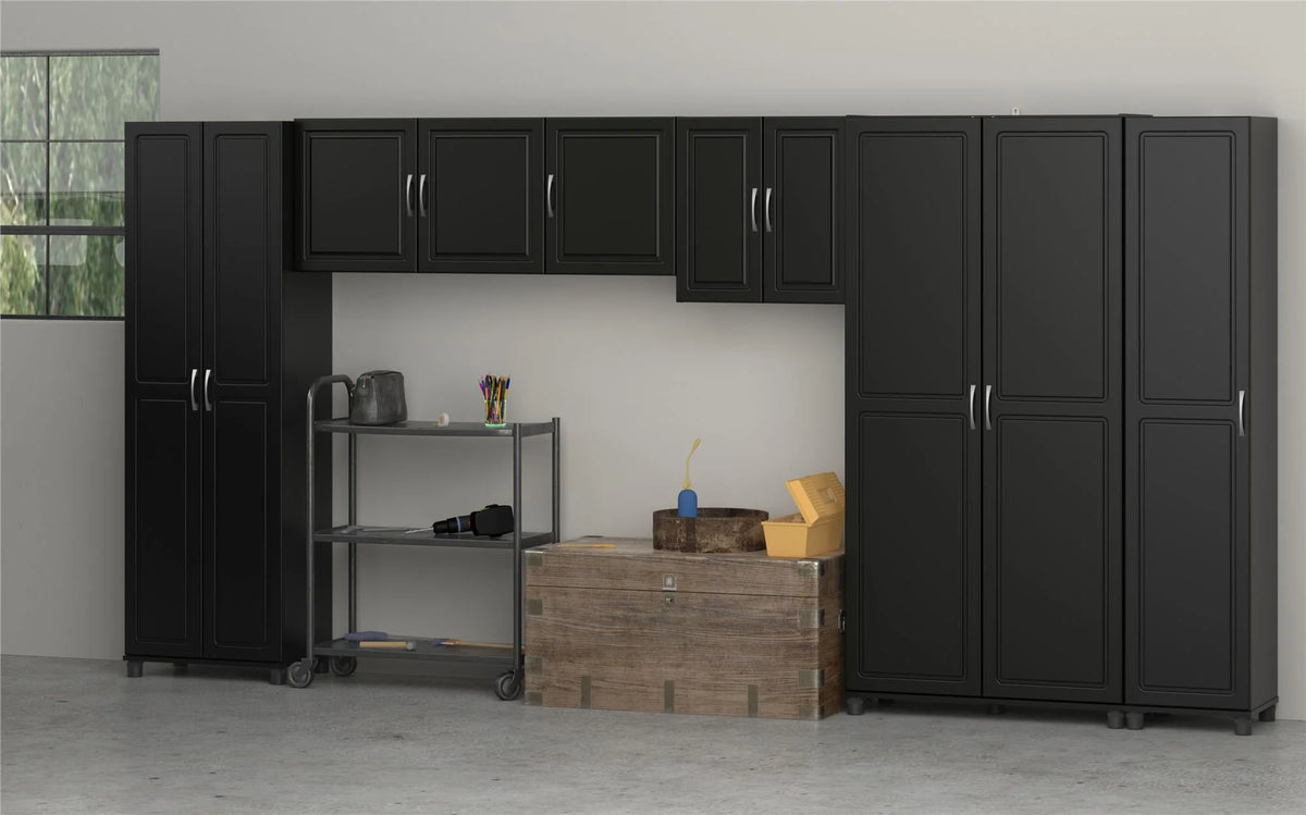 White Garage Storage Wall Cabinet N78885