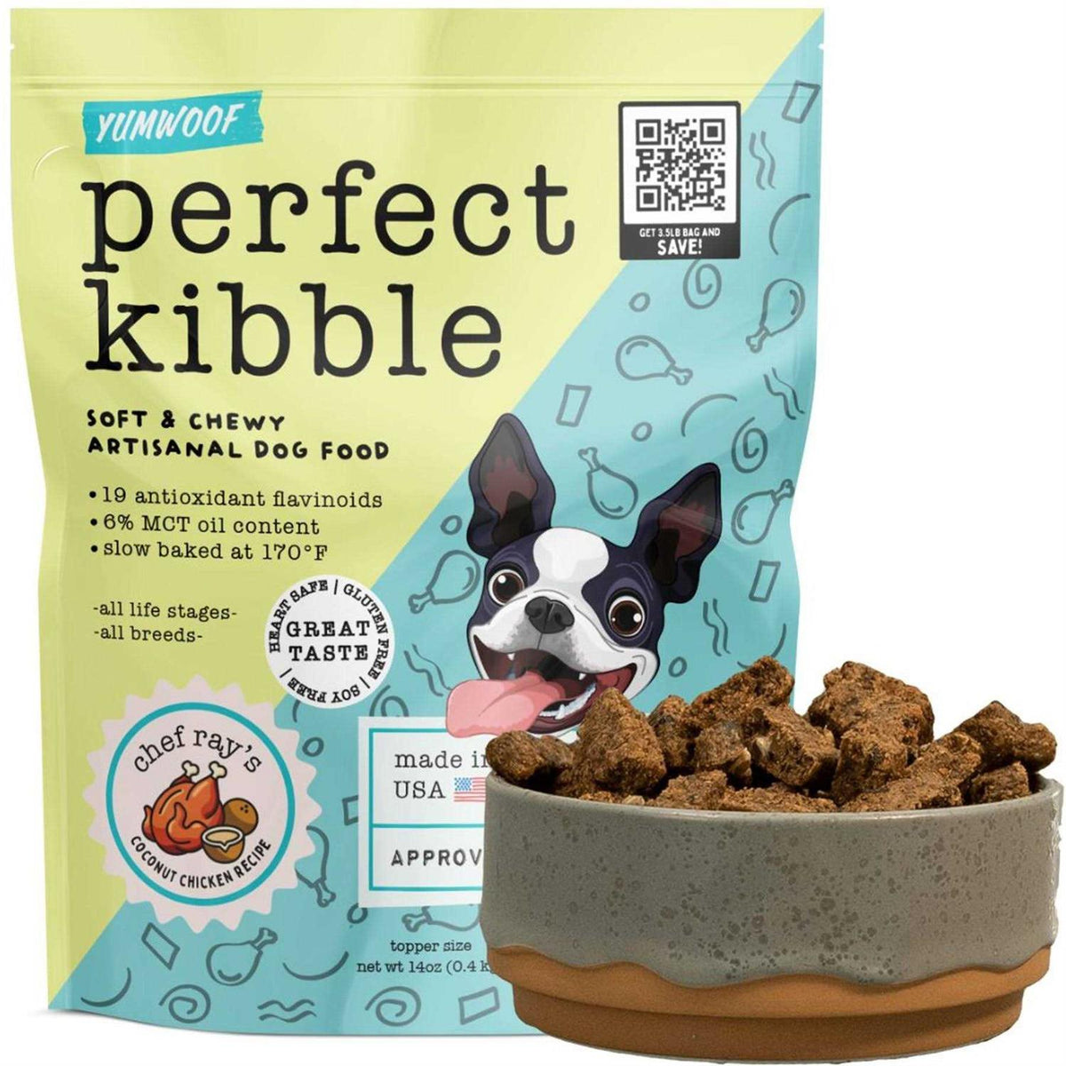 Air-Dried Coconut Chicken Dog Food H120769