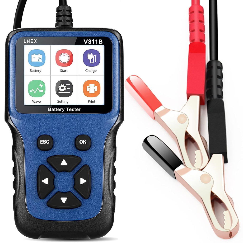 12V 24Volt Automotive Battery Load Tester with 2.4 Color Screen B241989