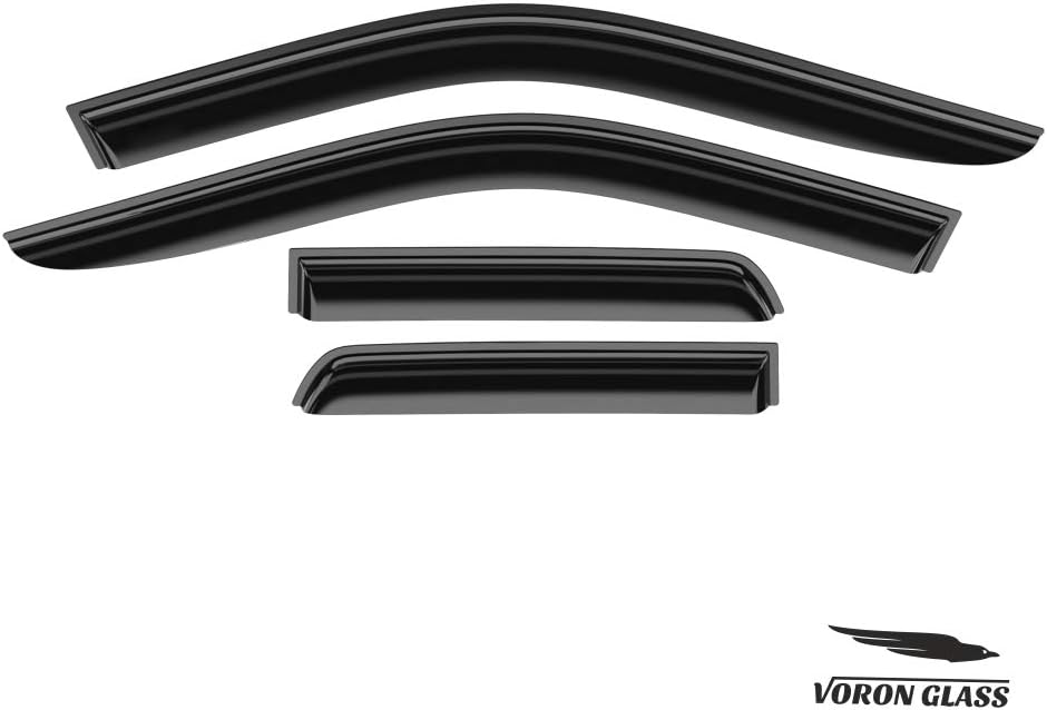 Tape-on Window Deflectors for Trucks 4 Pieces V2948