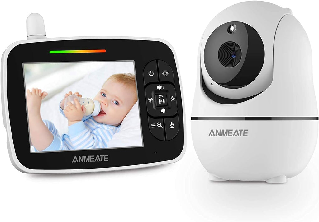 Baby Monitor with Pan-Tilt-Zoom Camera and 3.5” Display K44627
