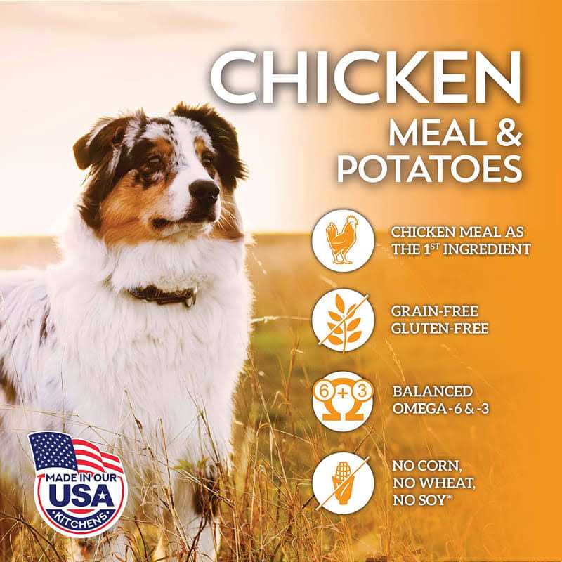 Chicken Meal & Chickpeas Grain Free Dry Dog Food G405509